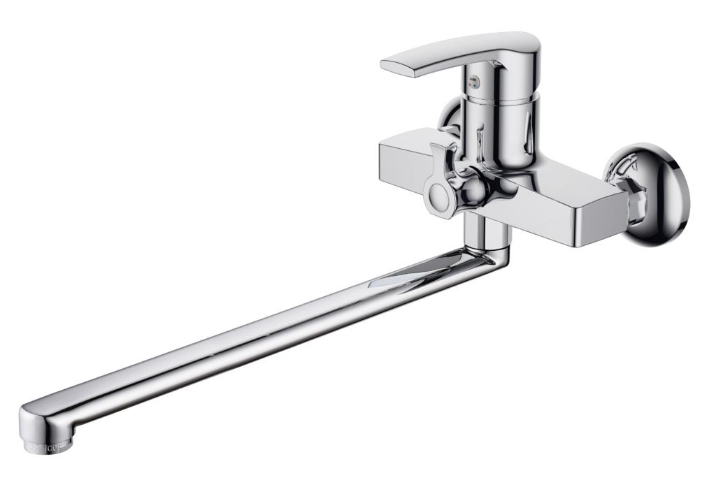 СМЕСИТЕЛЬ Д/ВАННЫ PL 3073-101 гусак 30см