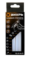СТЕРЖНИ КЛЕЕВЫЕ 7ММ (12ШТ) 100ММ ВИХРЬ 73/5/6/3