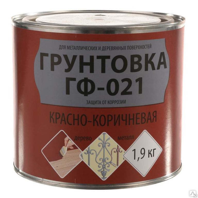 ЭМАЛЬ ПФ-021 КРАСНО-КОРИЧ.1,9КГ НОВОКОЛОР 