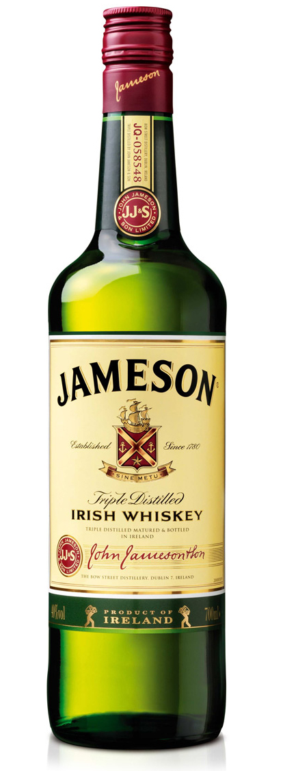 Ирландский виски 40% Jameson, 0,7 л