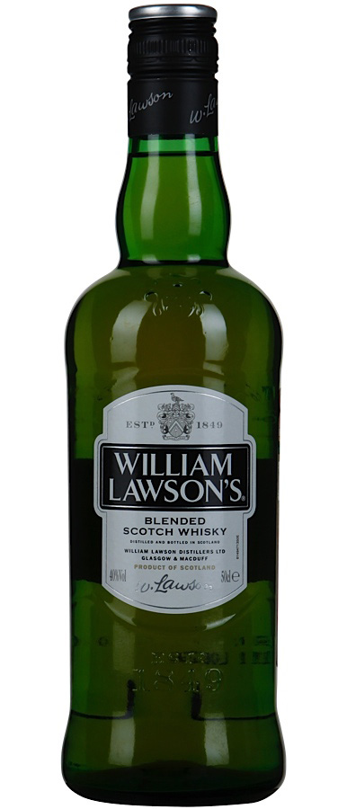 Виски шотландский купажированный "William Lawson's" (Вильям Лоусонс) 40%, 0.5л