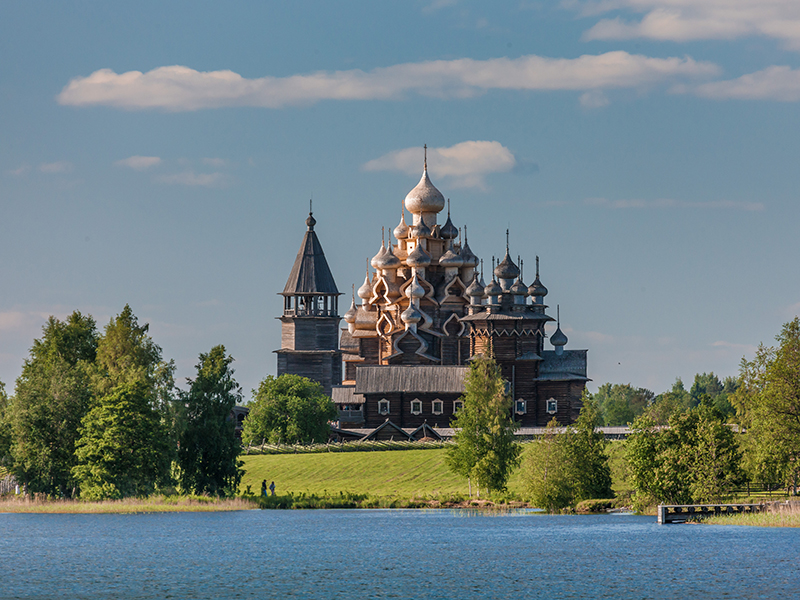 Остров Кижи на метеоре