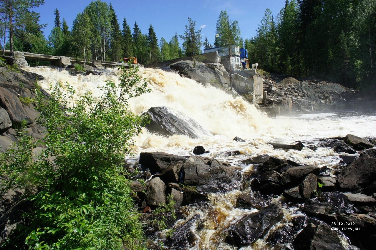 Водопады Койринойя в Питкяранта