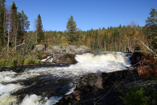 Водопад Кивакка (Киваккакоски)
