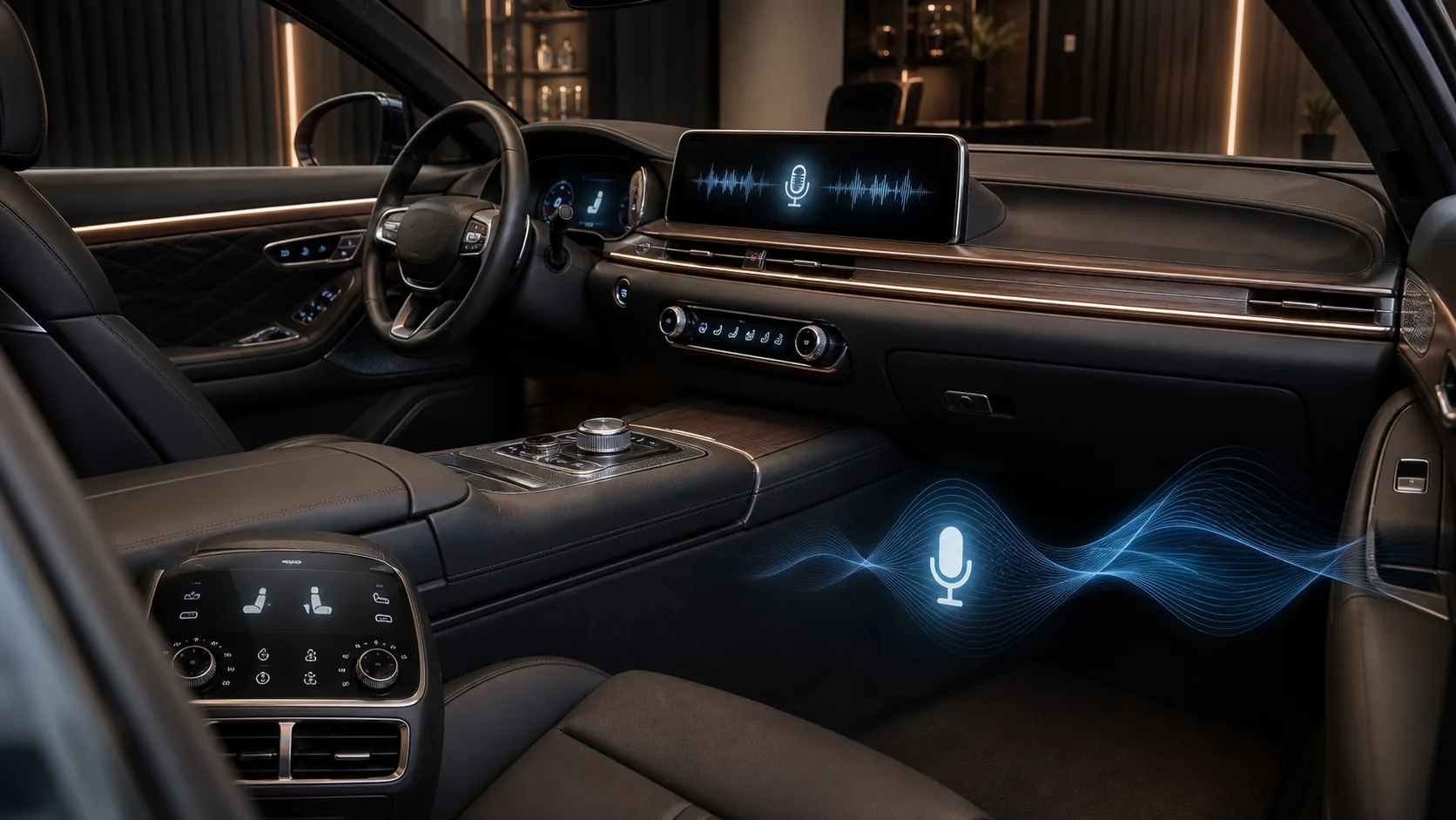 Genesis G90 из Кореи: перевод голосовых подсказок и систем комфорта