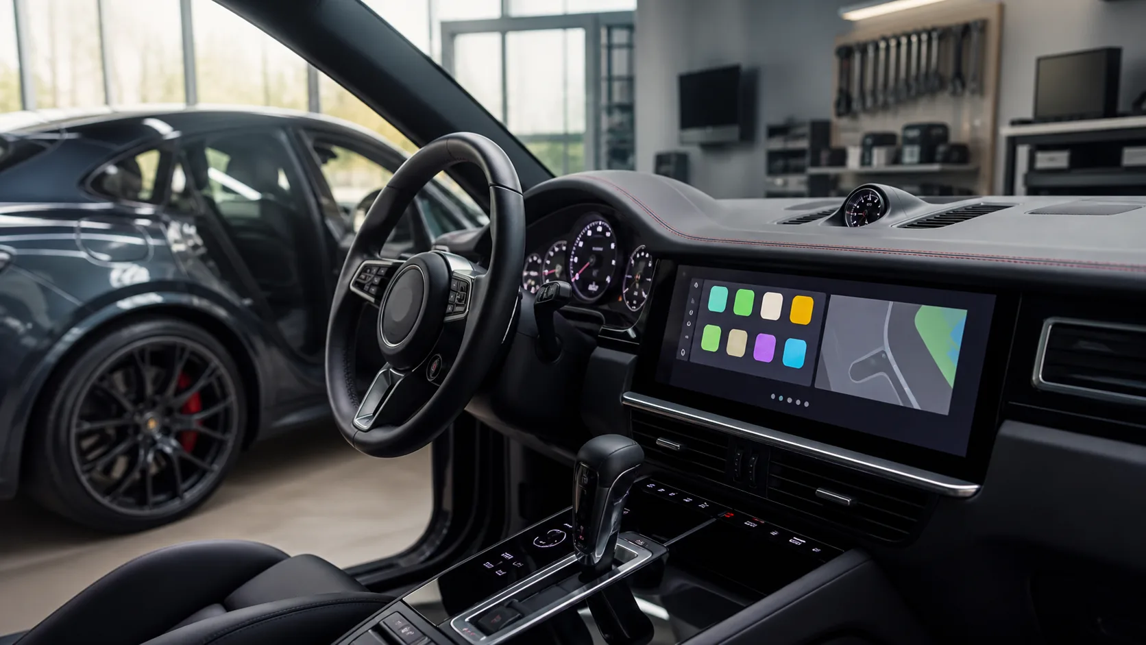 Активация Apple CarPlay и Android Auto на автомобилях Porsche