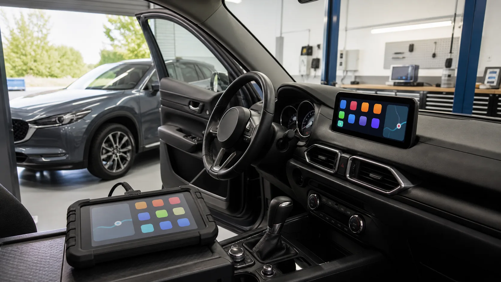 Активация Apple CarPlay и Android Auto на Mazda CX-5