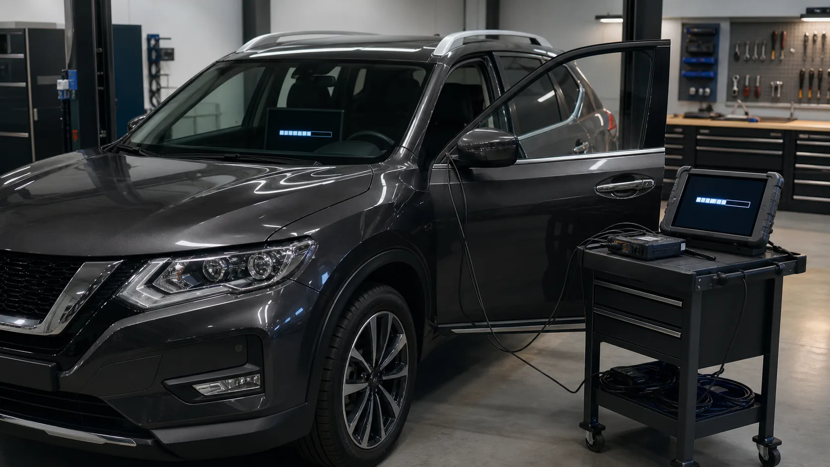 Прошивка мультимедиа Nissan X-Trail CHN без потери функций