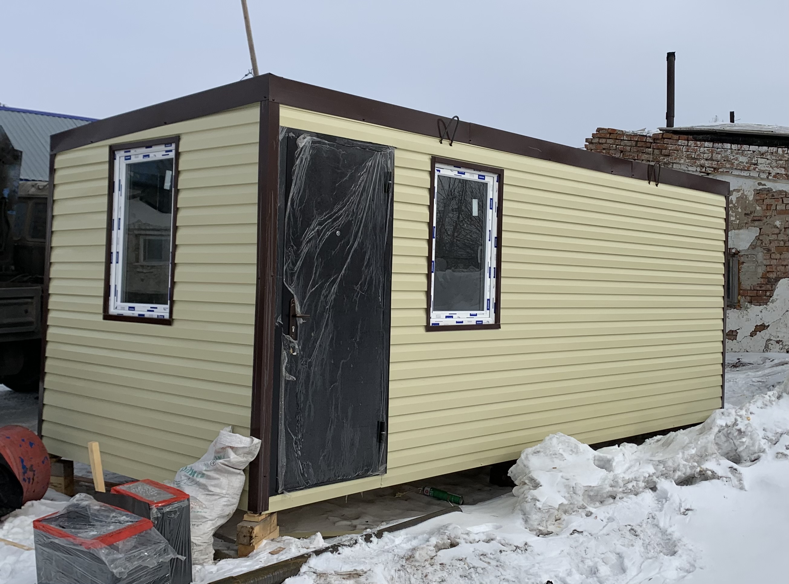 Бытовка проходная 2,5*6 м