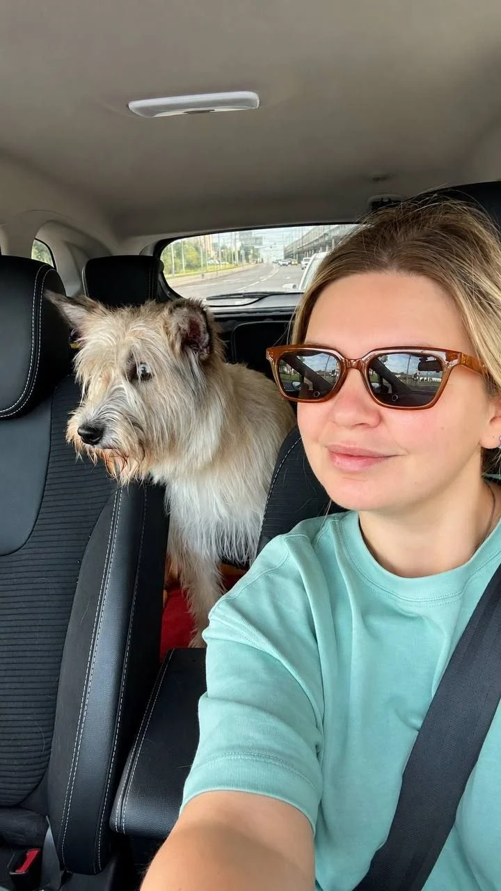 Мила дома, долгая дорога домой!🐾❤️