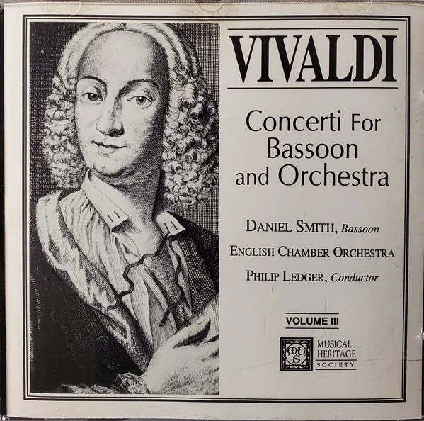 Concerti For Bassoon And Orchestra Volume III