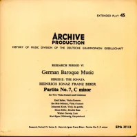 Partita No. 7, C Minor