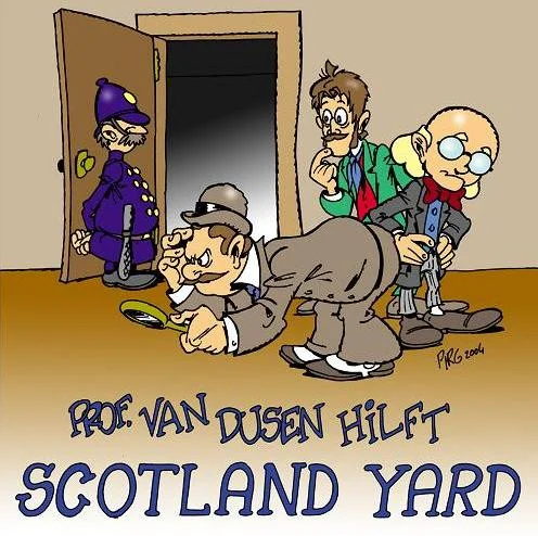 Prof. Van Dusen Hilft Scotland Yard