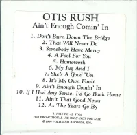 Ain't Enough Comin' In