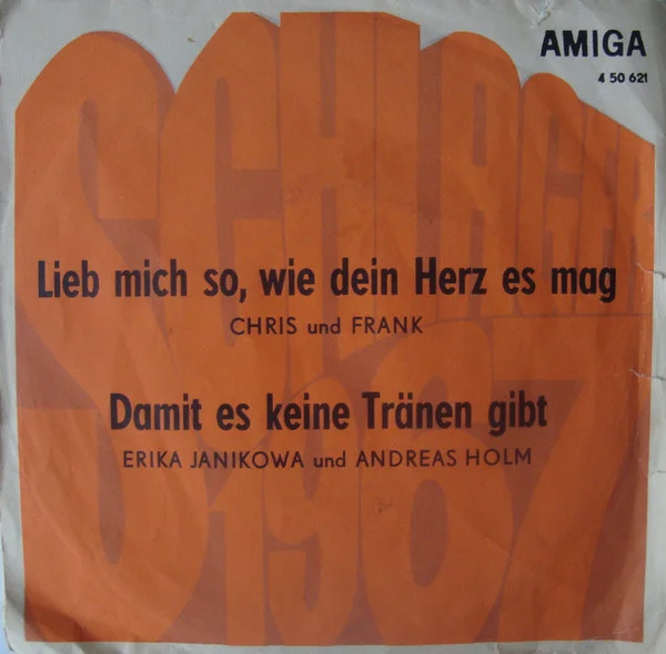 Lieb Mich So, Wie Dein Herz Es Mag / Damit Es Keine Tränen Gibt