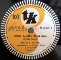 Señora Maestra / Tarantela Calabresa