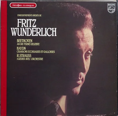 Enregistrements Inédits De Fritz Wunderlich