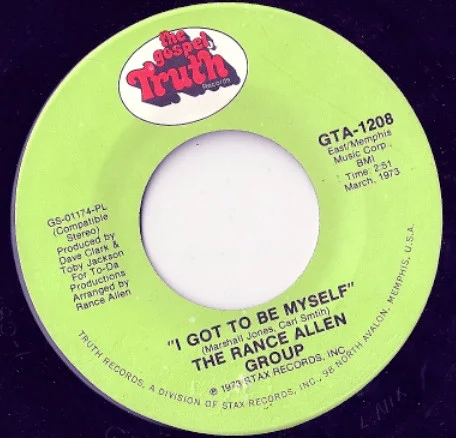 I Got To Be Myself / Gonna Make It Alright