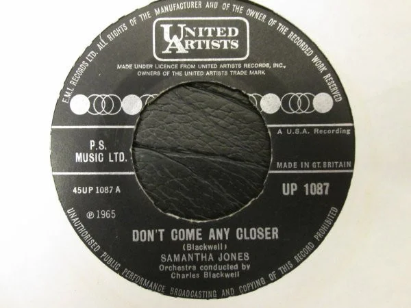 Don't Come Any Closer / Just Call And I'll Be There