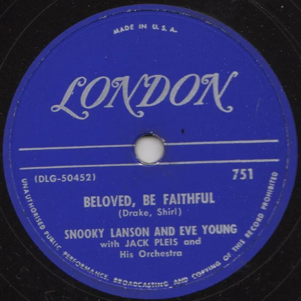 Beloved, Be Faithful / I'm In The Middle Of A Riddle