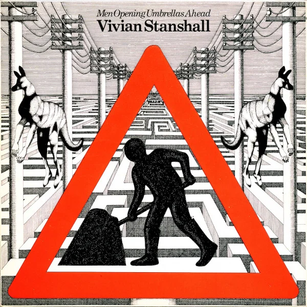 Men Opening Umbrellas Ahead