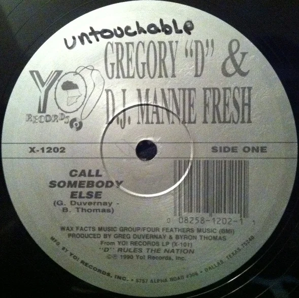 Call Somebody Else / V.D. Woman