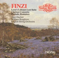 Suite From "Love's Labours Lost" • Clarinet Concerto • Prelude • Romance