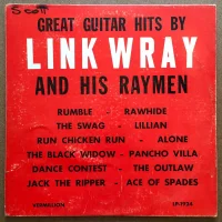 Great Guitar Hits By Link Wray And His Raymen
