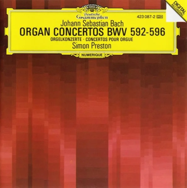 Organ Concertos BWV 592-596