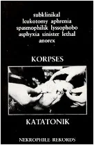 Subklinikal Leukotomy Aphrenia Spasmophilik Lyssophobo Asphyxia Sinister Lethal Anorex