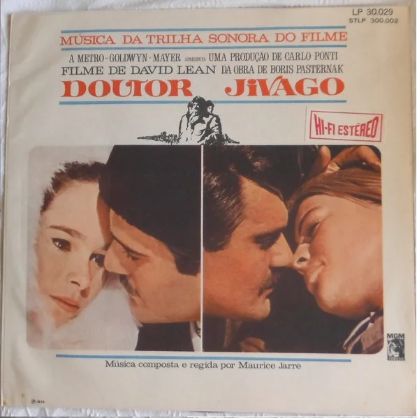 Música Da Trilha Sonora Do Filme Doutor Jivago