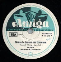 Wenn Die Jeanne Aus Lausanne / Davon Träumen Die Mädchen