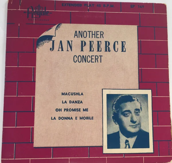 Another Jan Peerce Concert