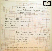 Symphony No. 1 / Elegy For Viola And Small Orchestra / Three Fragments From "A Portrait Of The Artist As A Young Man"
