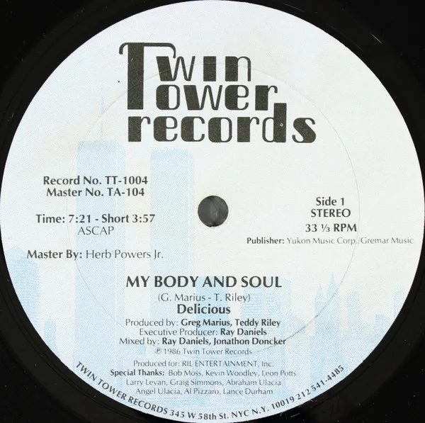 My Body And Soul