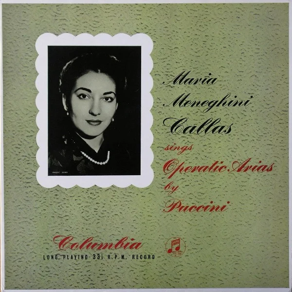 Maria Meneghini Callas Sings Operatic Arias By Puccini