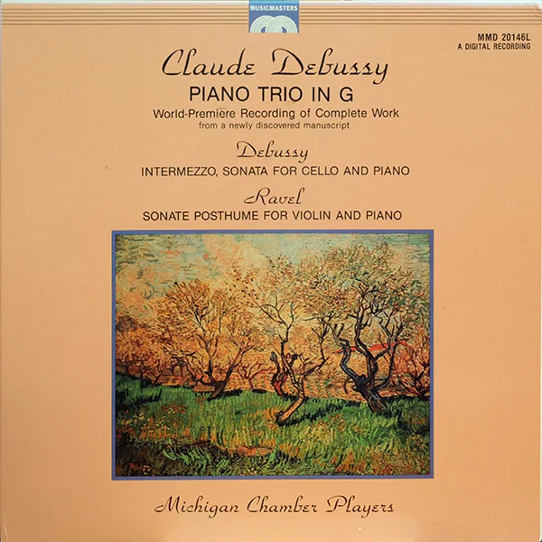 Claude Debussy Piano Trio In G, World-Premiere Recording Of Complete Work From A Newly Discovered Manuscript