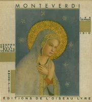 Les Vêpres 1610 : Vespreo Della Beata Vergine & Magnificat - Editions de L'Oiseau-Lyre