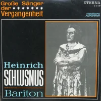 Heinrich Schlusnus - Bariton