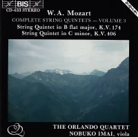 String Quintet In B Flat Major, K.V. 174 / String Quintet In C Minor, K.V. 406