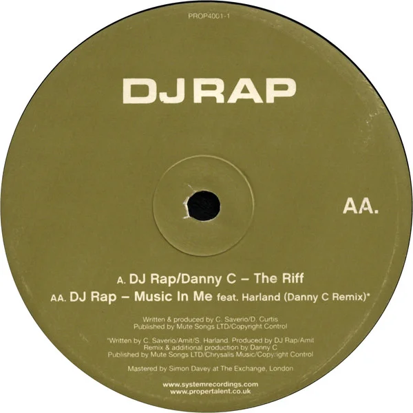 The Riff / Music In Me (Danny C Remix)