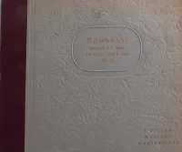 Serenade In C Major For Violin & Cello, Op. 10