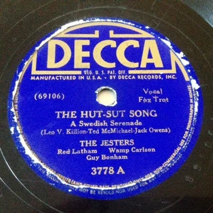 The Hut-Sut Song / Round Her Neck She Wears A Yeller Ribbon