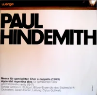 Messe Für Gemischten Chor A Cappella (1963) - Apparebit Repentina Dies- Für Gemischten Chor Und Blechinstrumente (1947)