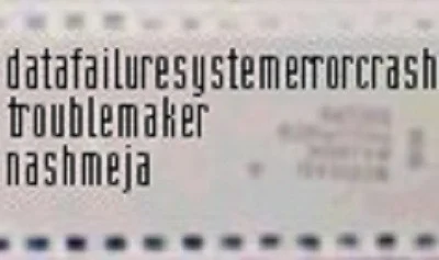 Datafailuresystemerrorcrash