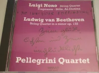 String Quartet Fragmente - Stille, An Diotima  / String Quartet In A Minor Op. 132