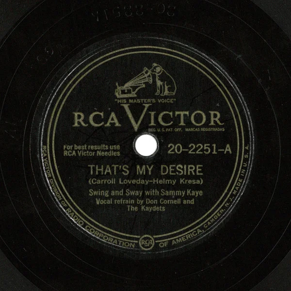 That's My Desire / Red Silk Stockings And Green Perfume