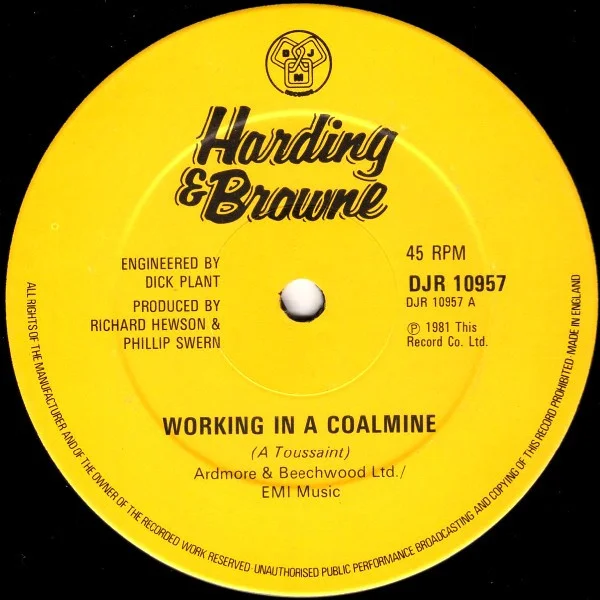 Working In A Coalmine