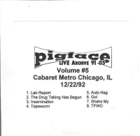 Live Archive 91-05 Volume #5 - Cabaret Metro, Chicago, IL - 12/22/92