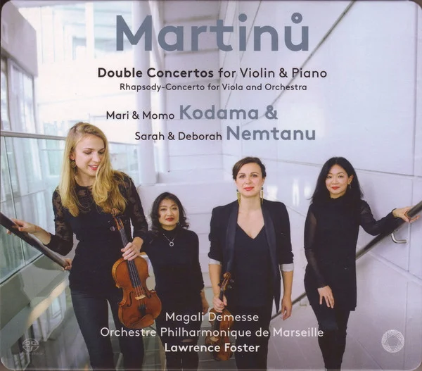 Double Concertos For Violin & Piano / Rhapsody-Concerto For Viola And Orchestra